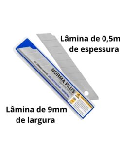 Alternative view of Lâmina 9mm norma one way tubo com 10 un