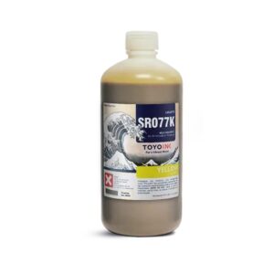 Tinta Toyo SR077K - Tinta Solvente Médio 1L cor Yellow