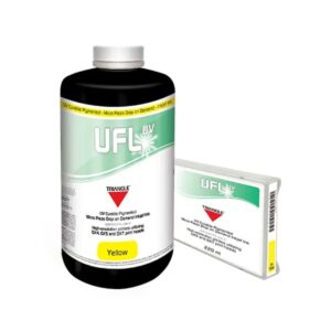 UFL - Tinta UV Rigido 1L cor Yellow
