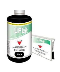 UFL - Tinta UV Rigido 1L cor Black