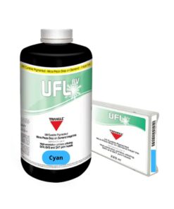 UFL - Tinta UV Rigido 1L cor Cyan