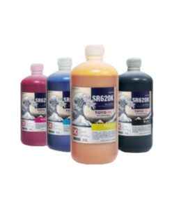 KIT Tinta Toyo SR620K - 1L cor Yellow Cyan Black Magenta