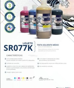 Alternative view of Tinta Toyo SR077K - Tinta Solvente Médio 1L cor Yellow