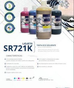 Alternative view of Tinta Toyo SR721K - Eco Solvente 1L cor Yellow