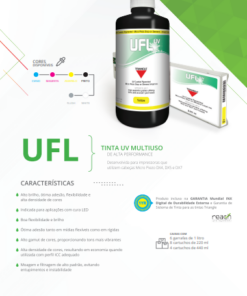 Alternative view of UFL - Tinta UV Rigido 1L cor Yellow
