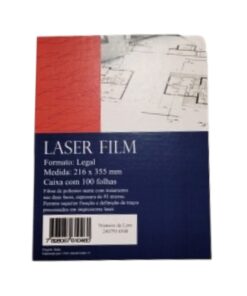 Filme Laser Top 216x355 A4+ c/100 folhas
