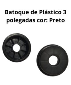 Alternative view of Pacote com 50 Batoque Plástico 3 polegadas